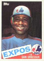 1985 Topps Baseball Cards      285     Dan Driessen